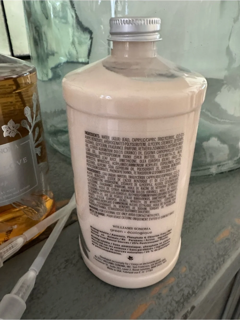 NWT 5-Pc Williams Sonoma Frosted Clove Gift Set ~ Hand Soap, Lotion & Room Spray